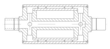 Walzen mit auswechselbaren Mantel